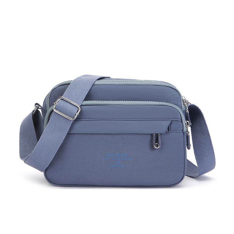 

Сумка через плечо Легкая Водонепроницаемая Женская Маленькая Квадратная Сумка Кошелек для монет синий