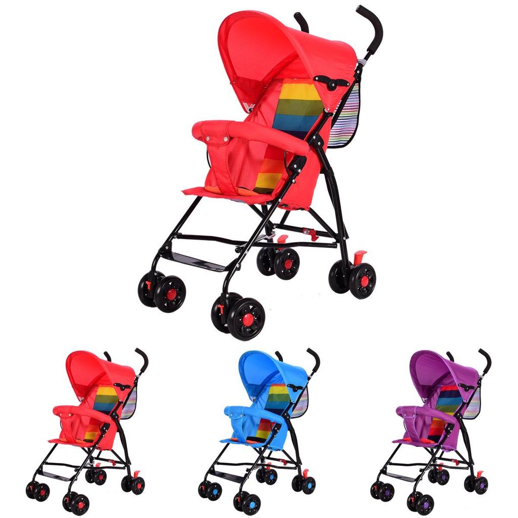 Compact Lightweight Baby Stroller Portable Umbrella Stroller Ideal For Travel