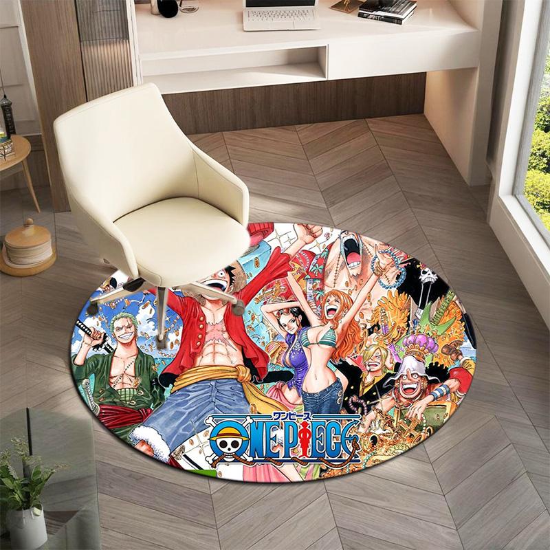 Cute Monkey D. Luffy from the Japanese manga ONE PIECE carpet is soft, home, bedroom, door mat decoration, and non slip carpet E16