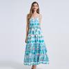 Sleeveless Strap Plus Size Sexy Floral New In Dresses for Women Casual Maxi Long Summer Dress