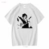 Nettspend Drankdrankdrank T Shirt Long or Short Sleeves Vintage Washed Homme Soft Comfortable Stylish Casual Versatile Unisex