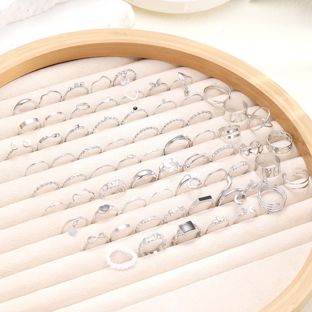 69 PCS Vintage Heart Snake Butterfly Rings Set for Women Metal Gold Plated Geometric Hollow Finger Ring Jewelry Gift 2026 New