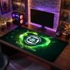 Plymouth Argyle FC Custom Large Mouse Pad, Personalized Name Text Print, Football Logo Non‑Slip Desk Mat Gaming Gift