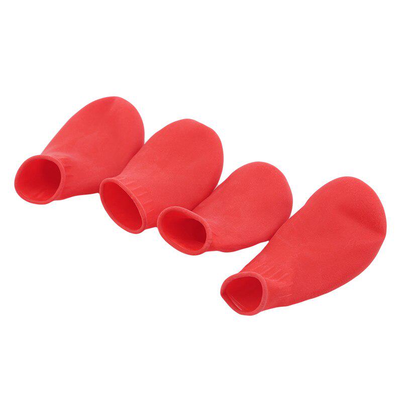 Pet Supplies Pet Rain Boots for Cats and Dogs Rain Boots Waterproof Non-slip Anti-slip Foot Cover