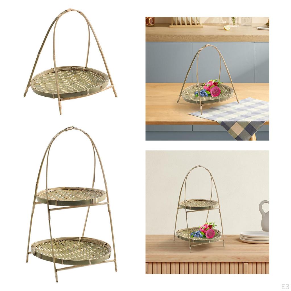 Kosz owoców Taca Jedzenie Dekoracyjne Miski Herbata Przekąska Impreza Deser na