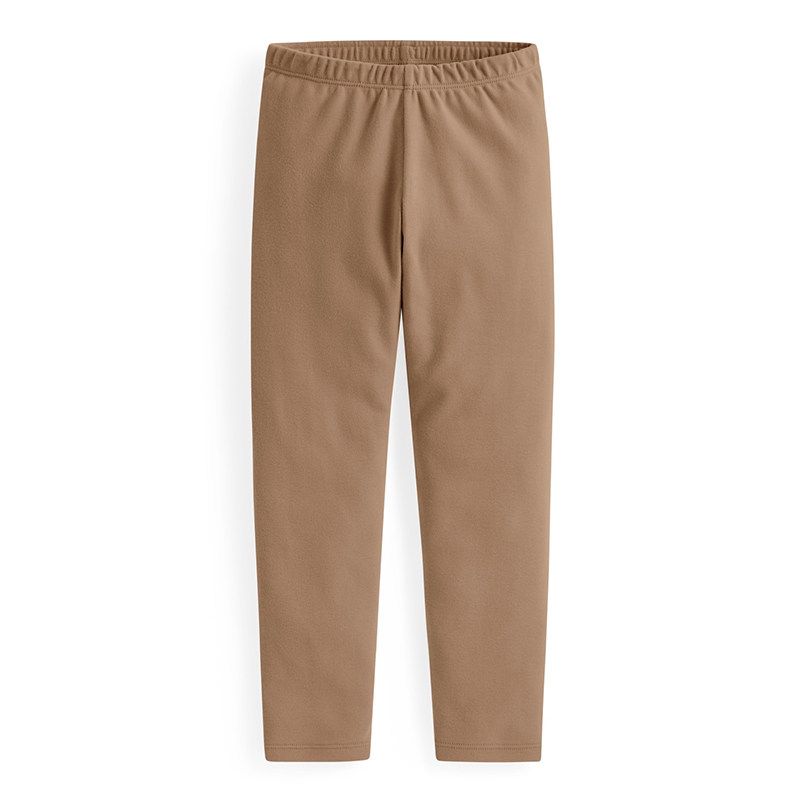 New Spring and Autumn Children's Elastic Cotton Leggings, Pure Cotton Brushed Long Pants for Boys and Girls, Thermal Inner Wear for Older Children