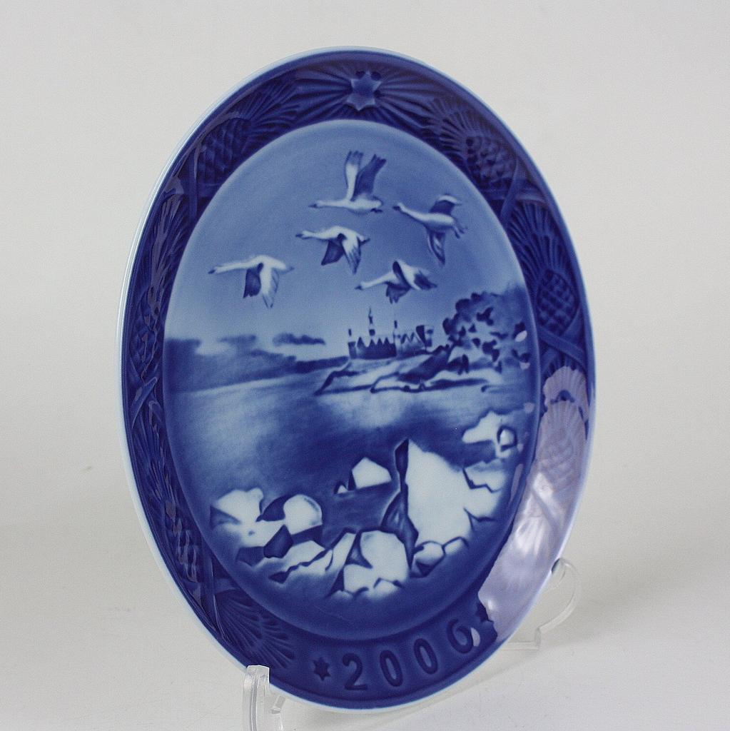 Royal Copenhagen 2006 Year Plate, Parallel Import