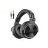 OneOdio Pro 10 Over-Ear Headphones, Wired, Bass-Boosted, 50mm Drivers, 6.35 & 3.5mm Jacks, DJ Monitor Headphones, Recording, Mixing, Studio