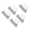 5Pcs Window Track Cleaning Brush Detachable Window Groove Gap Cleaning Brush Tools with Scraper for