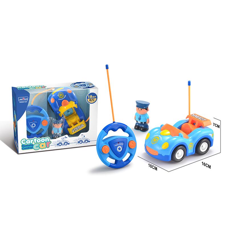 Children's Electric 2.4G Remote Control Car with Lights & Music - Popular Cartoon Toy Car
