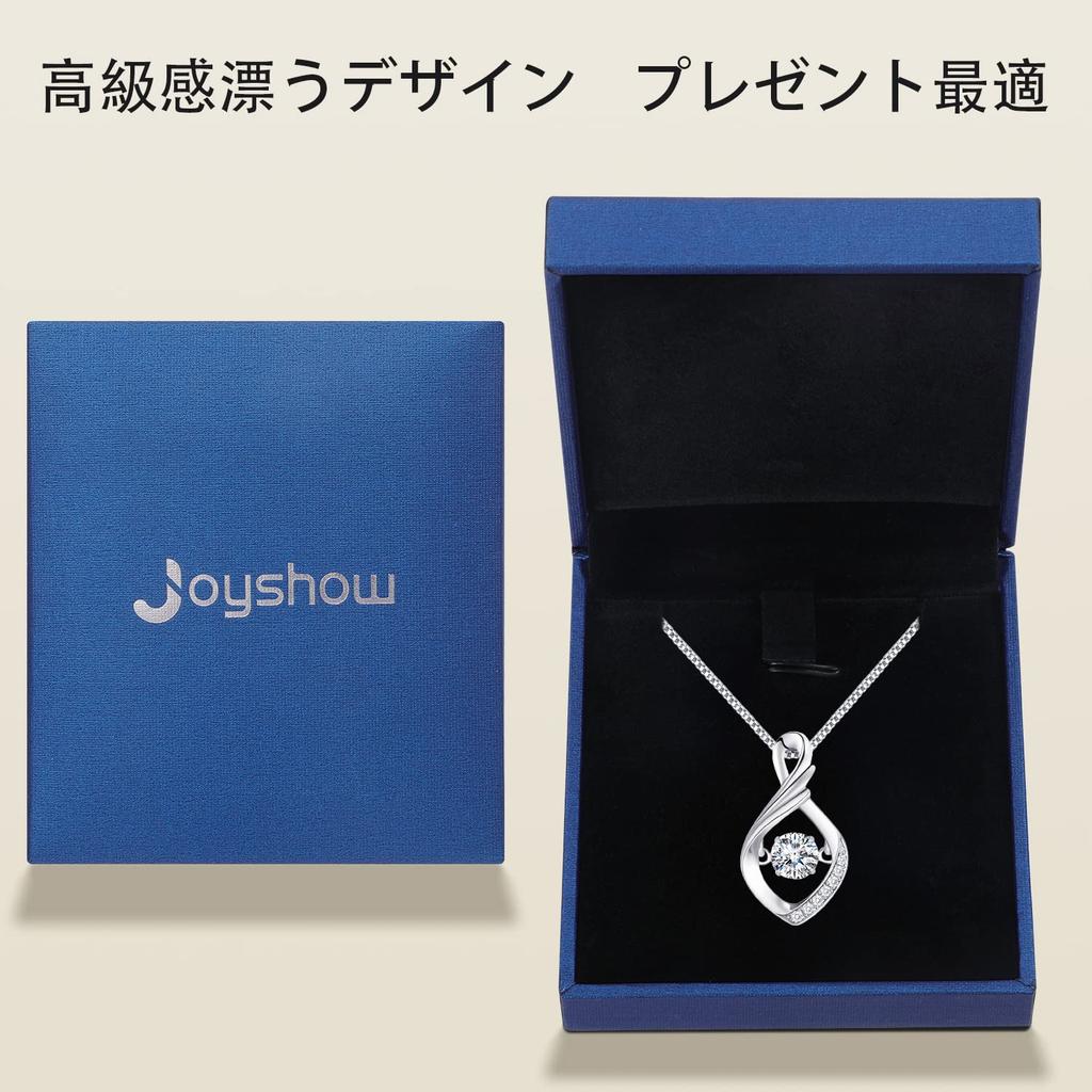 Naszyjnik dla najwyższej jakości naszyjnik z cyrkonii naszyjnik ze srebra próby 925 idealny na naszyjnik idealny na urodziny i Dzień [Joyshow] kobiety, wisiorek,