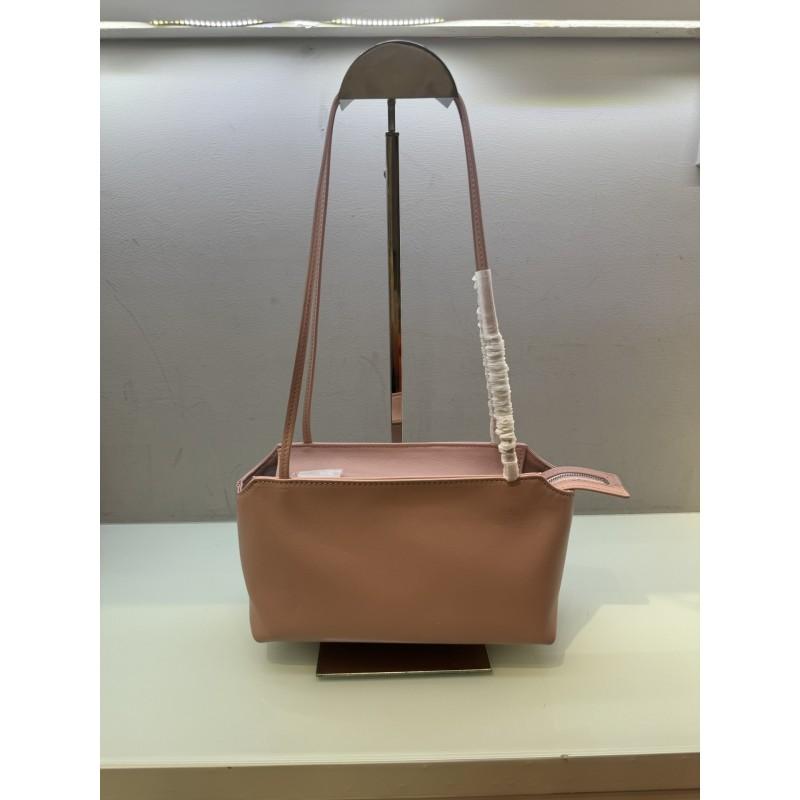 Borsa Sottobraccio Minimalista THROW in Pelle Piccola Borsa a Mano Vera da Donna per il Pendolarismo Quotidiano