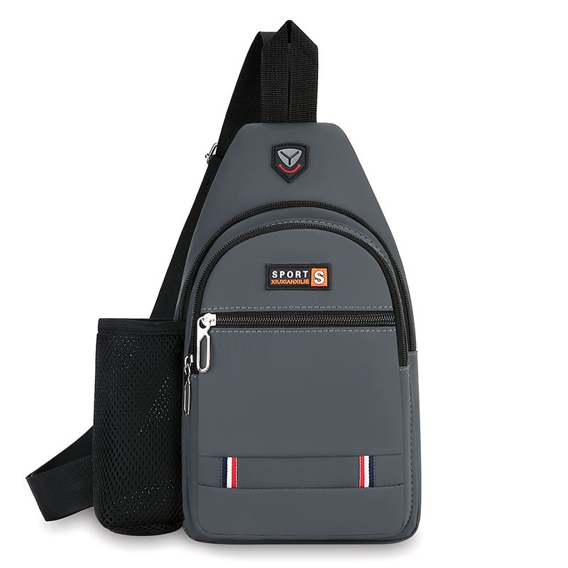 

Нагрудная сумка мужская на плечо, сумка-мессенджер, водонепроницаемая ткань Оксфорд, модная, в стиле athleisure, маленькая сумка кроссбоди, рюкзак, мужские сумки