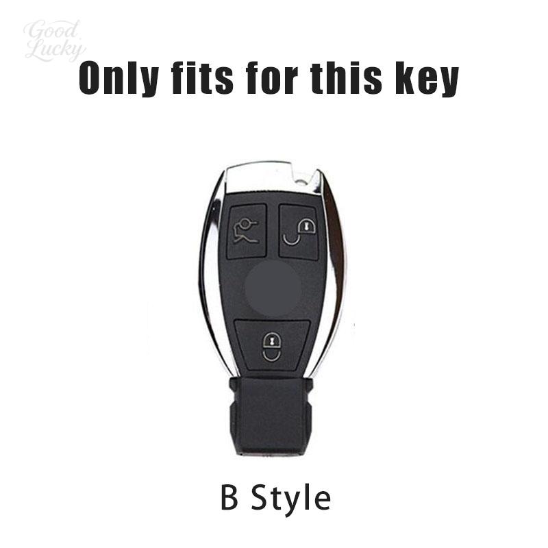 New TPU For Mercedes-Benz C260l Car Key Set New C-class E-class S-class GLC Bag GLE Buckle EQB Shell EQA High-grade Female XABCE1
