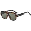 Fashion Men Square Sunglasses With Uv400 Protection For Outdoor Travel And Parties