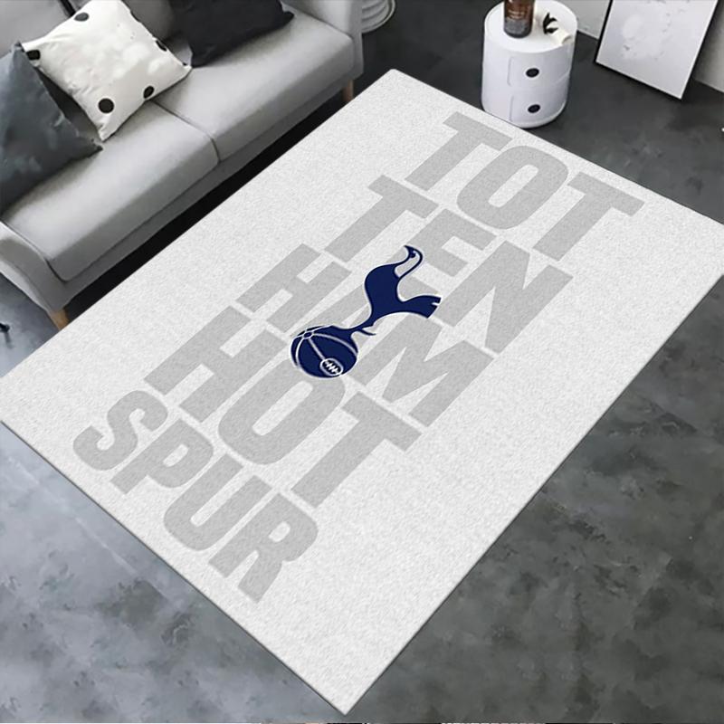 Tottenham Hotspur FC Carpet Rug for Living Room Bedroom Home Sofa Decoration,Kids Play Non-slip Floor Mat