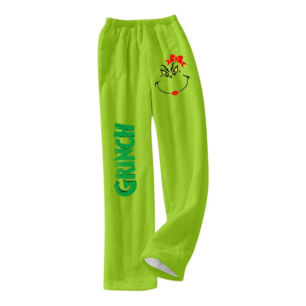 Women's Soft Comfortable Pyjama Bottoms Women Casual Print Home Pants Winter