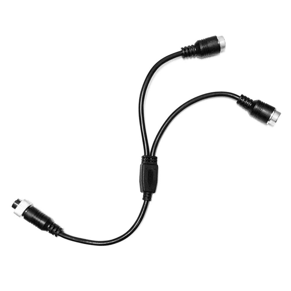 Sunny 4 Pin Splitter Cable, 2 Split Connection Cord, Length 11.8 inches (30 cm),