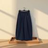 Khaki Korean Style High-Waisted Wide-Leg Slimming Pants for Women