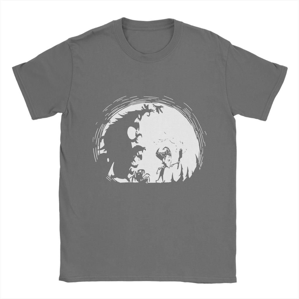 Don t Starve Together   T-Shirt Summer  100% Cotton T-Shirts For Men's Trendy Cool Casual Tshirt Short-Sleeve Funny Tees
