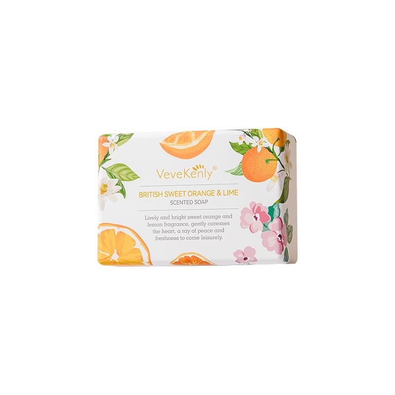 VEVEKENLY Sweet Orange & Lime Scented Soap