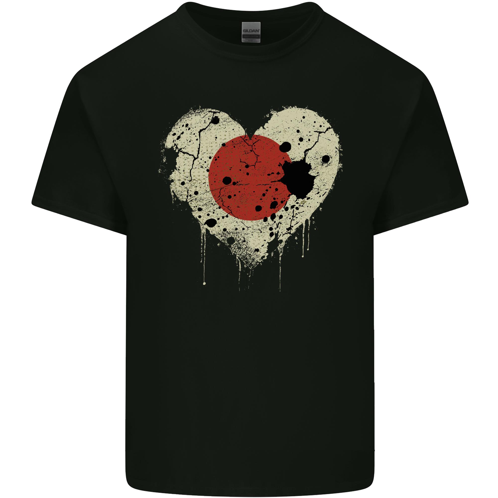 Love Japan Flag Japanese Day Football Unisexs Light Cotton TShirt S