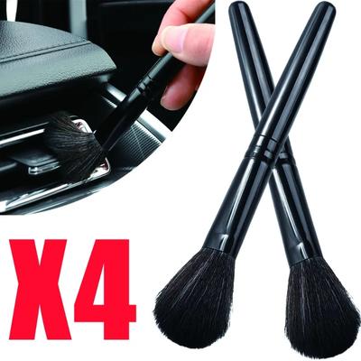 Auto Detail Pinsel Ultraweiche Borsten Reinigungsbürste Auto Innenraum Detailing Staubwedel Armaturenbrett Lüftungsschlitz Langer Griff Reinigungsbürsten