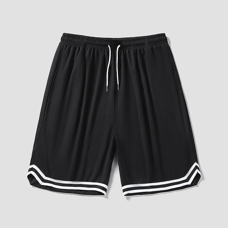 Men's Casual Summer Shorts Pants Sports Basketball Pants Capri Pants Loose Outdoor Quick Drying Ice Silk Sport Short