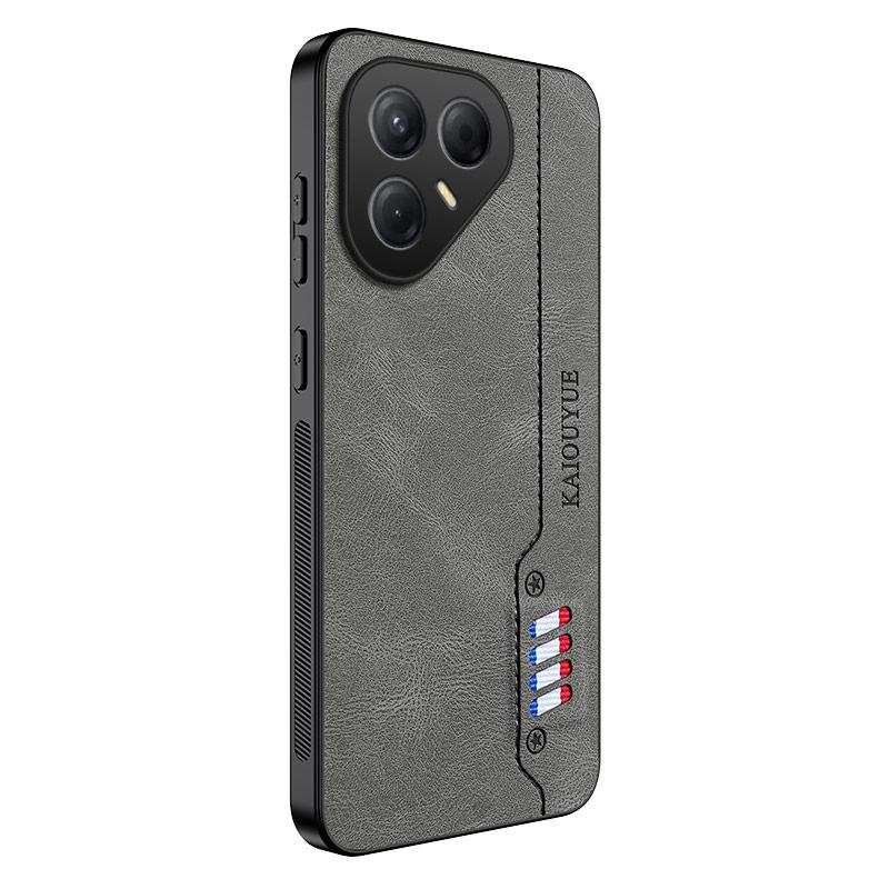For Tecno Pova 7 4G Skin Feel Matte Leather Phone Case Soft Back Cover Funda For Tecno Pova 7 Protector