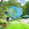 For Tubs Spa Fish Tank Swimming Pools Cleaning Net 10PCS Pool Skimmer Net With Extendable Telescopic Pole