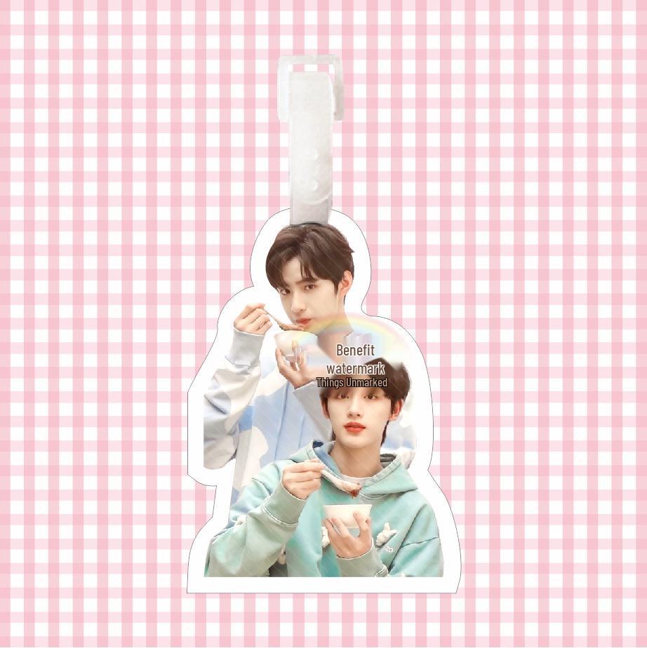 Ding Chengxin Luggage Tag & Backpack Pendant - Star Merchandise for Teens in Times