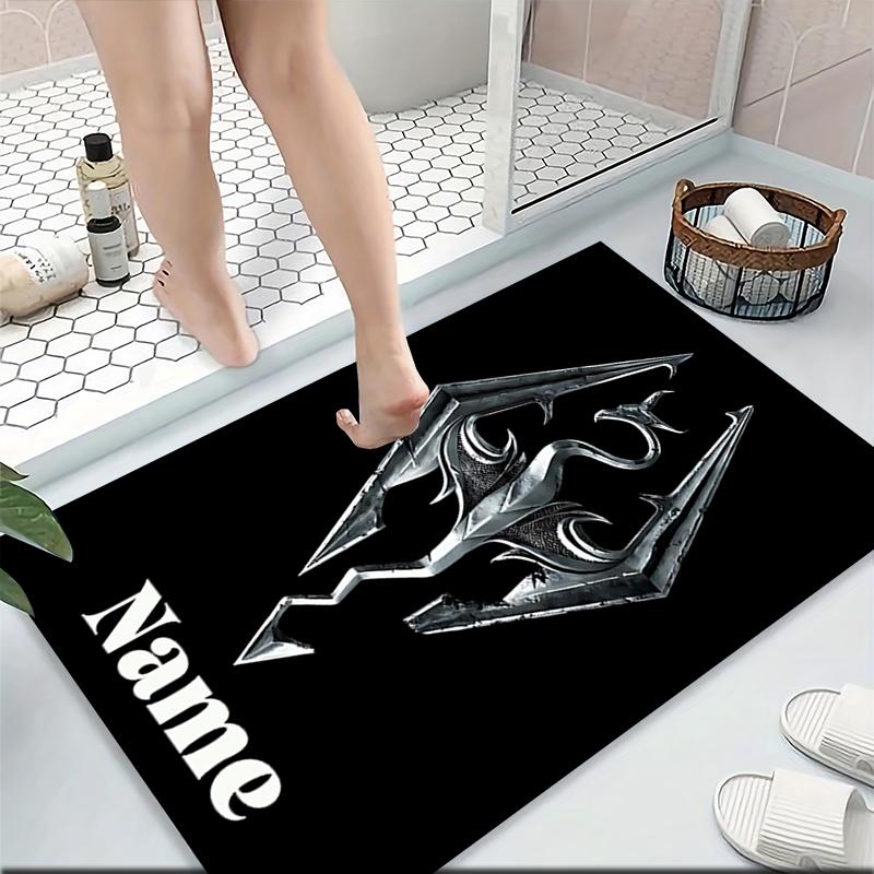 Custom Name BT21 Character Collection Carpet Rug Customizable Soft Washable Anti-Slip Home Living Room Sofa Mats Personalized Rug. 0909139