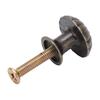 20pcs Antique Bronze Cabinet Knobs Single Hole Drawer Pulls Classic Furniture Handles  For Drawers
