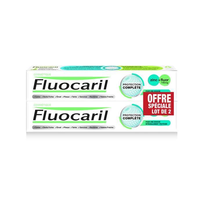 Fluocaril Protection Complète, Dentifrice 2x75ml