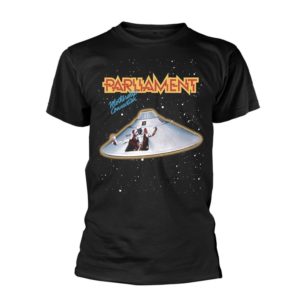PARLIAMENT - MOTHERSHIP CONNECTION BLACK T-Shirt Small M