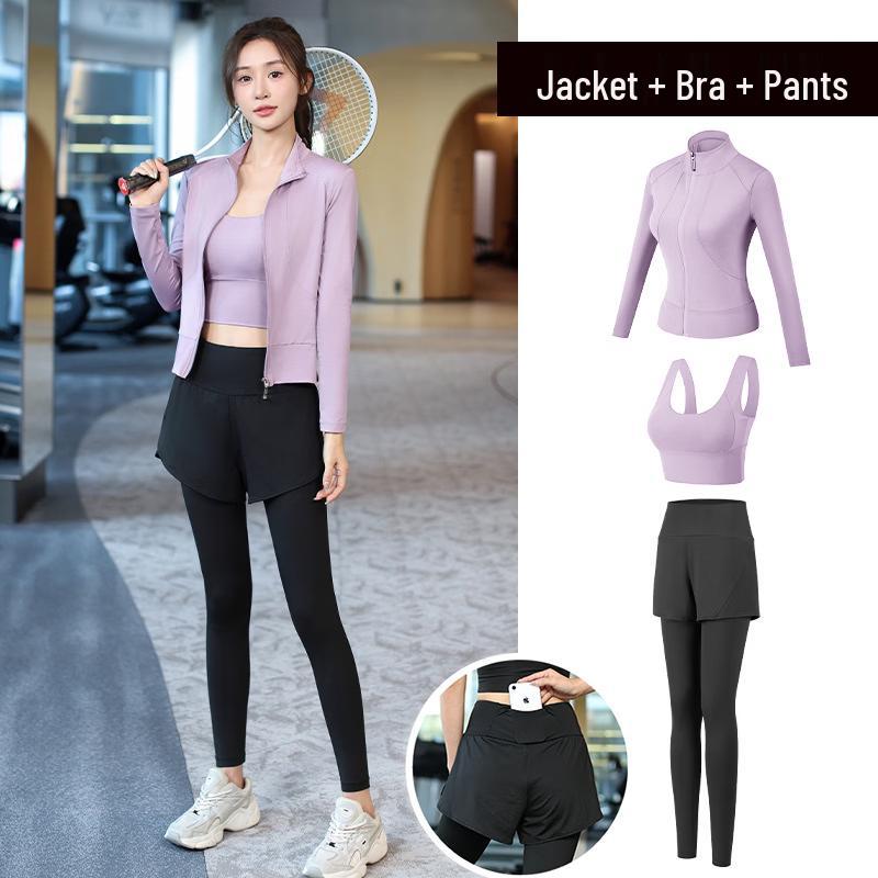 OEING Women s Yoga Fitness 3-Piece Set