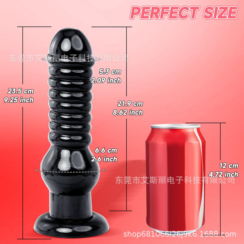Anal Plug Toy - Prostate Stimulator for Men & Women, Beginner to Advanced Butt Plug Set, SM Sex Toys for Adult Pleasure