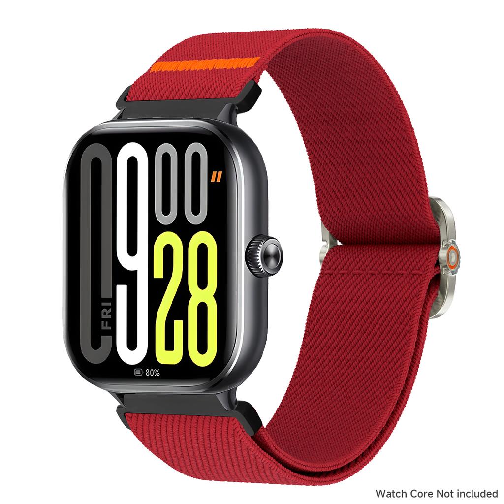 Elastic Nylon Band For Xiaomi Watch Miband 9/8 Pro Braided Sport Strap For Redmi Watch 6 5 4 Smartwatch Bracelet Accessories