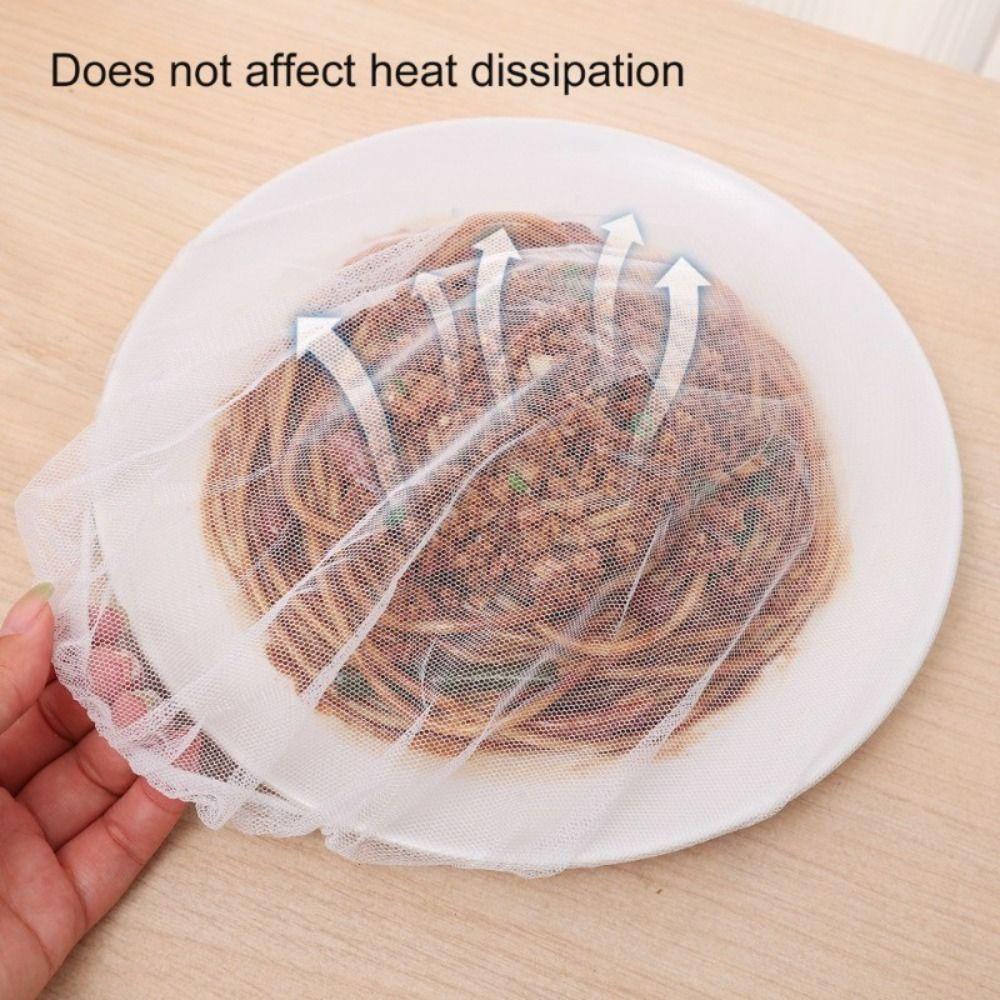 Anti-fly Insect Food Cover Foldable Mesh Cover Durable Fan Cover  for Food Barrels Sauce Jars