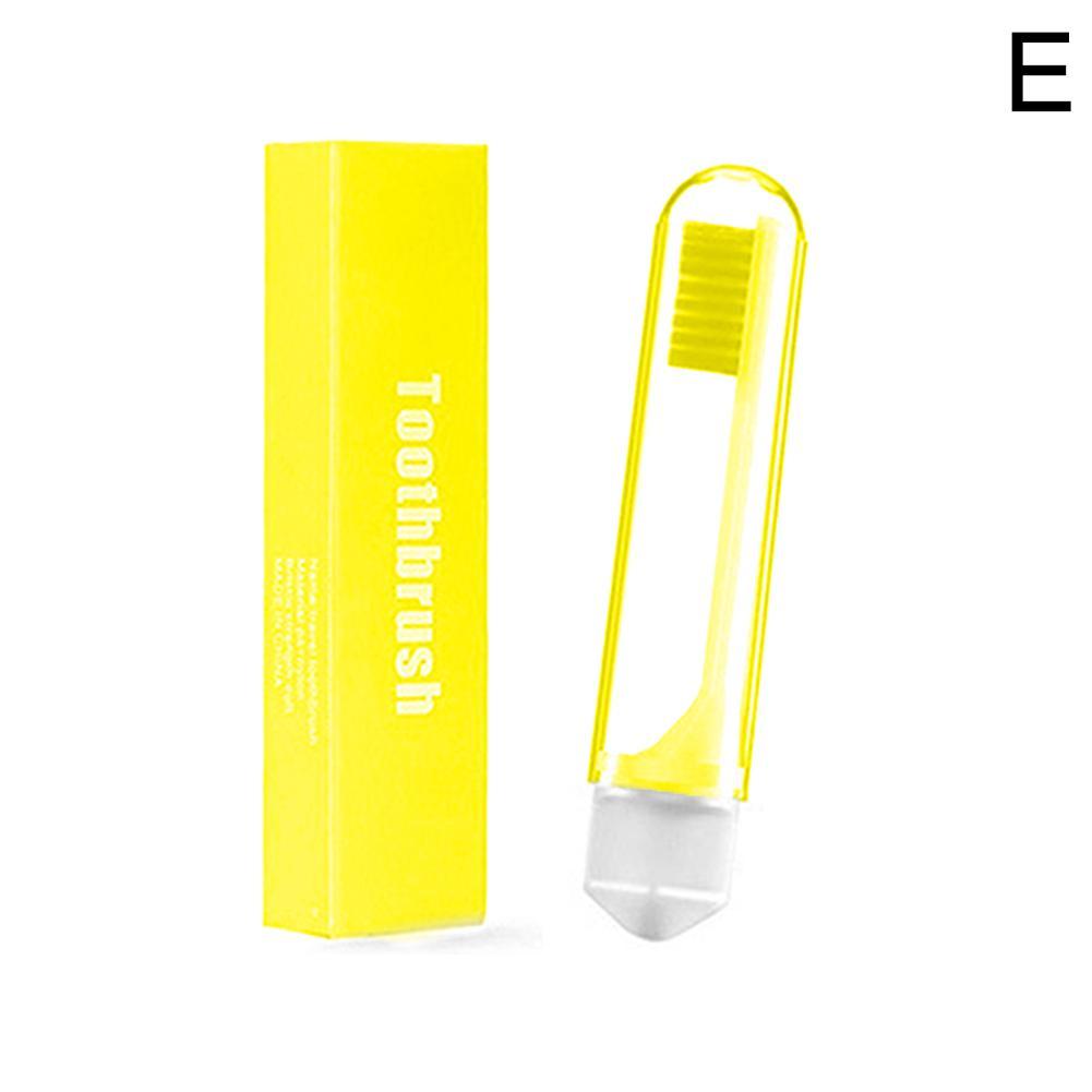 Portable Folding Travel Toothbrush Super Soft Bristles Easy To Carry Oral Care Tool Camping Hiking Outdoor Essentials Compact