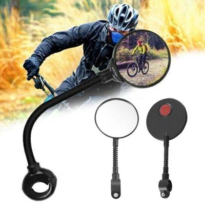 1pair Bicycle Rearview Lightweight Flexible Adjustable Mountain Road Bike Rearview Mirror Motorcycle Bicycle Accessories