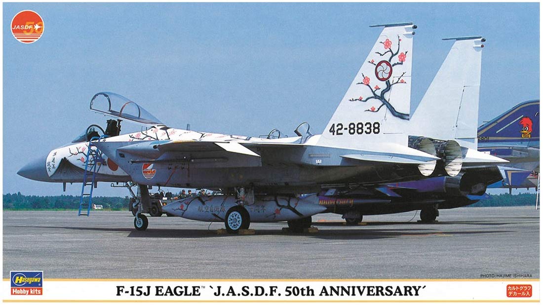 Hasegawa scale Air Force Eagle 50th Anniversary Special Paint Plastic Model 00764 1/72 Self-Defense F-15J