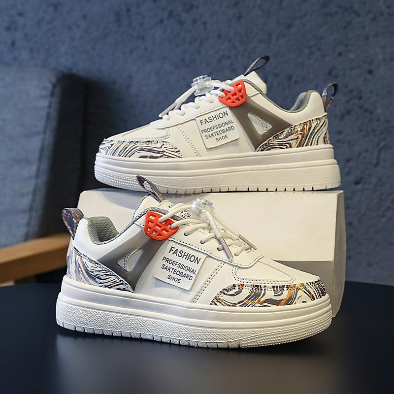 Size 31-44 fashion parent-child shoes personalized youth casual skateboard shoes men's four seasons tide board shoes outdoor sports shoes