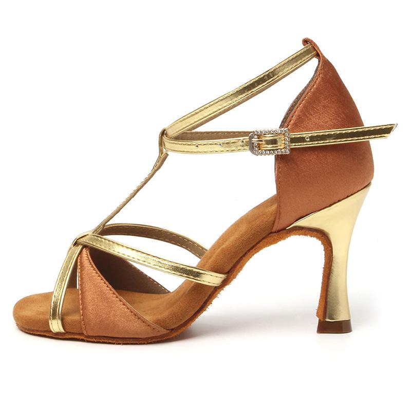8,5 cm obcas profesjonalne damskie buty do tańca towarzyskiego halowe buty do tańca latynoskiego Salsa