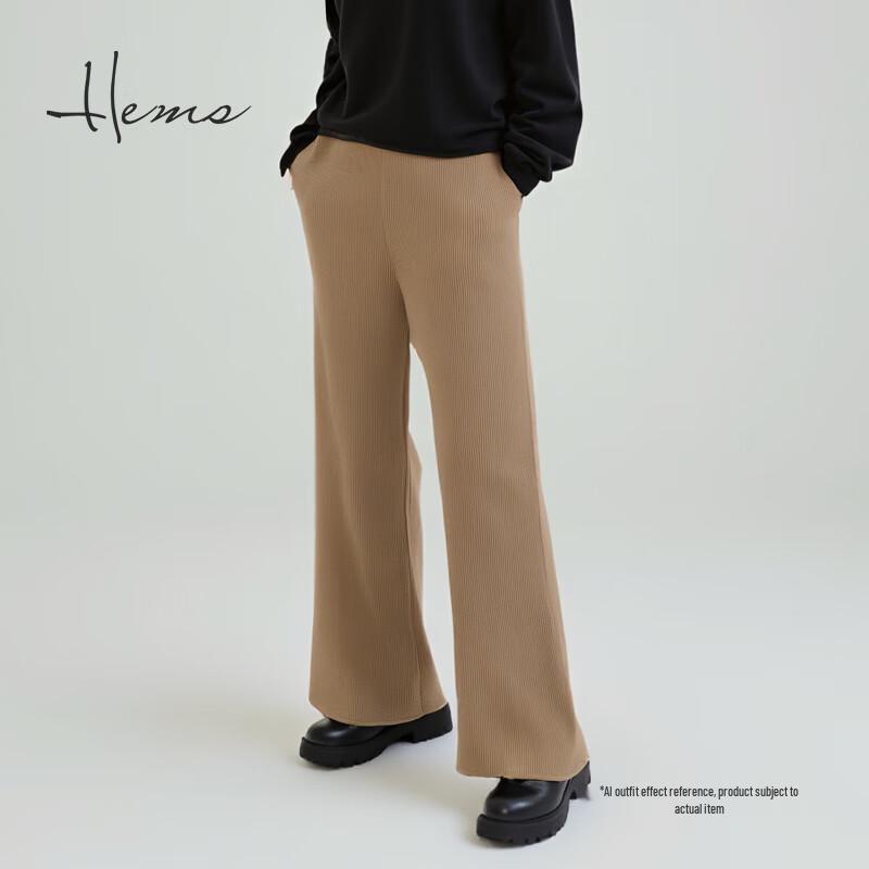 

Heirmans Women s 100% Wool Knit Straight-Leg Pants M