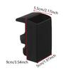 Clip-On Desk Pen Holder Space-Saving Side Table Pencil Organizer Adjustable No-Drill Hanging Pen Storage Box For Office