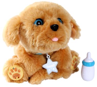 My Dream Puppy Snuggles No Moving Plush Golden Retriever with Movements and Sounds (Plug-in Type, Packaging) 5+