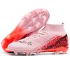 High Quality Youth Football Shoes with Anti Slip Wear-resistant Grass Professional Soccer Shoes TF/FG Comfortable Match Spikes