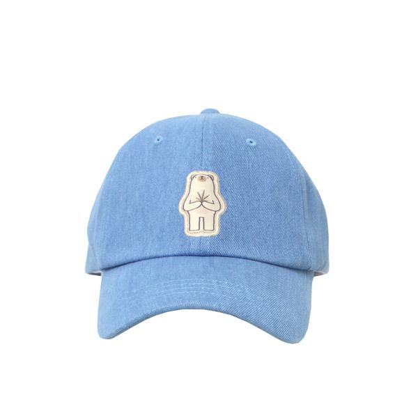 Chyubaseuko Bcd011 With Bear Ball Cap Denim