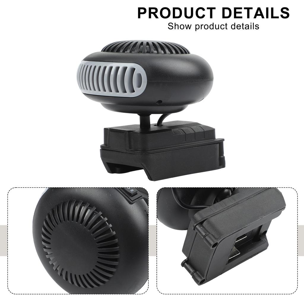 Rechargeable Battery Portable Car Heater USB Car Heater